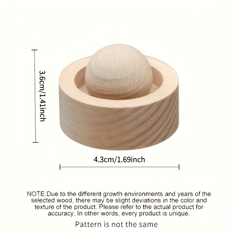 2 (1set) Natural Wooden Spherical Diffusers Slowly Release Lasting Aroma, Suitable for Homes, Cars, Bathrooms, Offices, Decorative Wooden Spherical Diffusers with Natural Wood Grain, Health Enthusiasts, No Batteries Required, Diffusers,